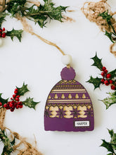 Load image into Gallery viewer, Personalized Beanie Ornament
