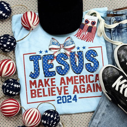 Jesus makes America great again 2024