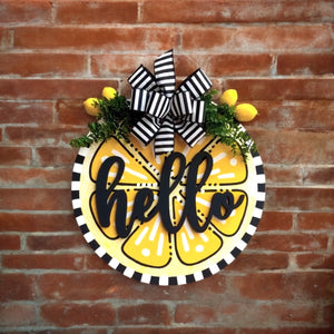 Lemon Door Hanger