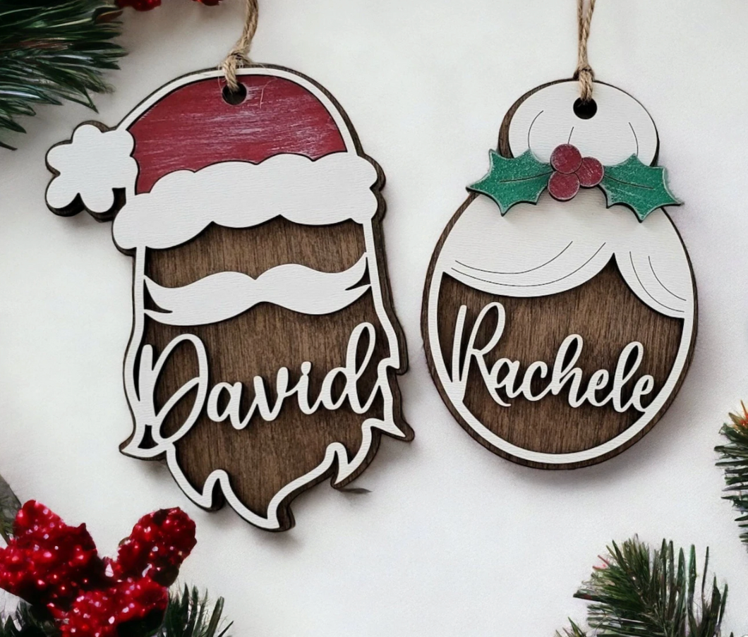 Holiday Name Ornament