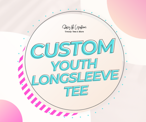 Custom Youth Long Sleeve Tee