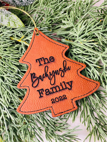 Personalized Tree Ornament